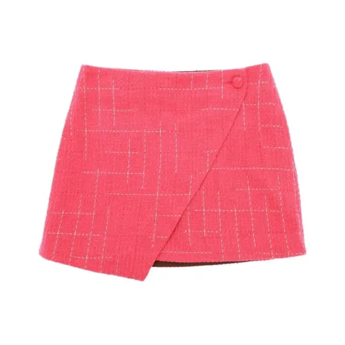 Saks Potts Повседневные короткие юбки Женские Розовый