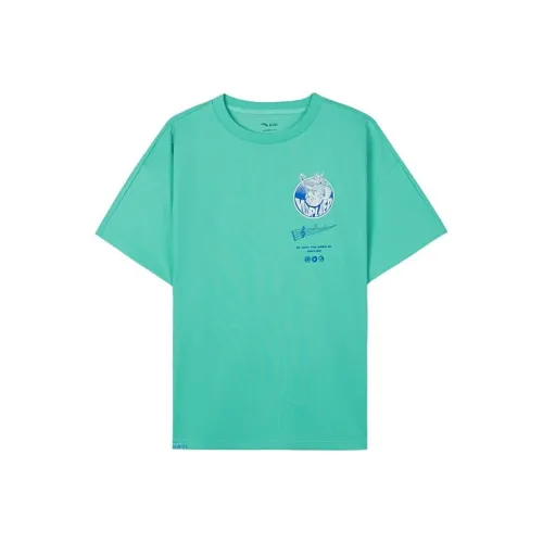 Antakids Кактусовый зеленый Школьный возраст Рубашка с коротким рукавом