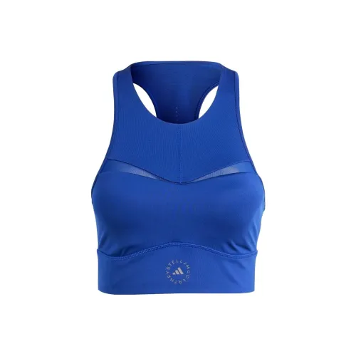 Adidas Синие Женские Спортивные Майки Без Рукавов