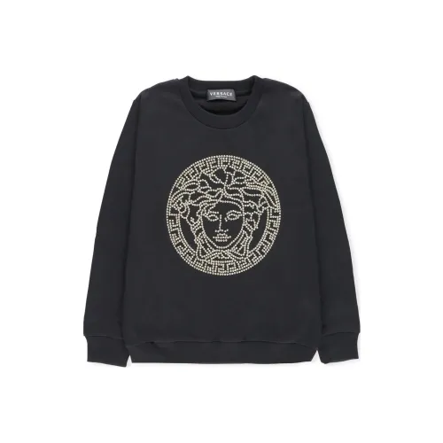 VERSACE SS23 Толстовка Черный Детский