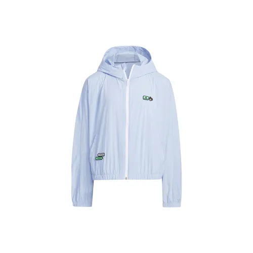 Adidas X seebin Co Branded SS23 Светло-синий Kids Куртки