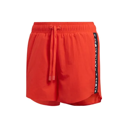 Adidas Оранжевые Красные Женские Теннисные Шорты