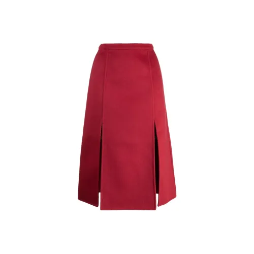MICHAEL KORS Повседневный Длинный Юбка Женская Ярко-Красная