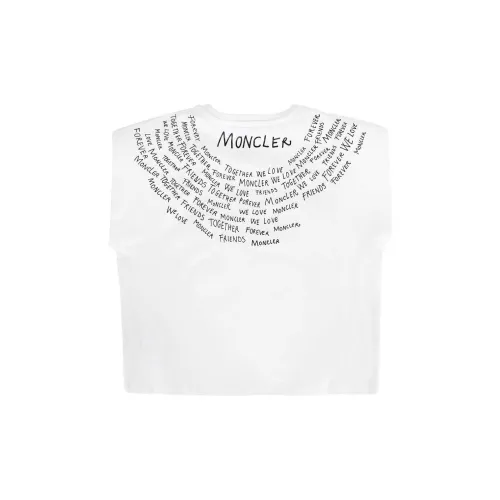 Moncler Белый Kids T-рубашки