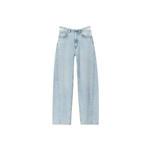 alexander wang Синие Женские Джинсы