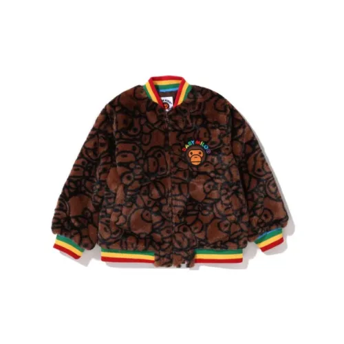 A BATHING APE FW22 Горилла Full Радужный Edge Zippers Bape Детский