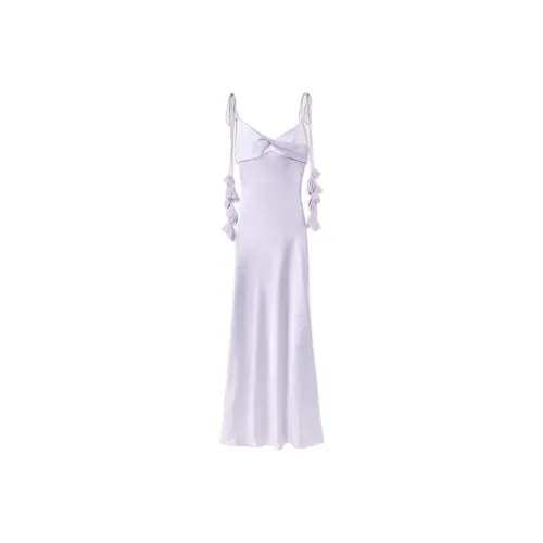 Self Portrait Slip Dress Women's Lilac
