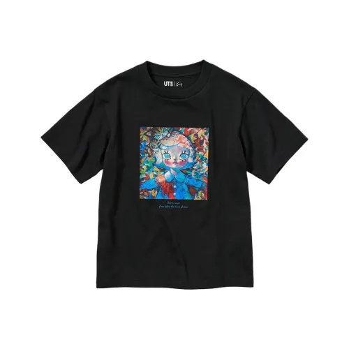 UNIQLO T-рубашка UNIQLO x POP MART SS23 Детская