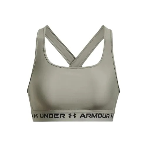 Under Armour Crossback Спортивное белье Женское Серый Зеленый