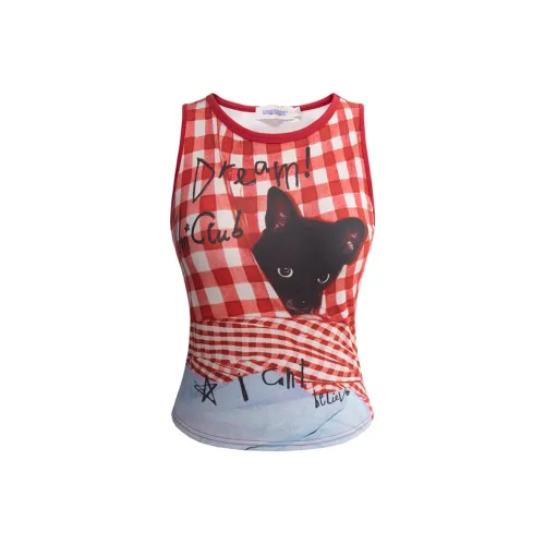 UNIFREE Red Женские Майки