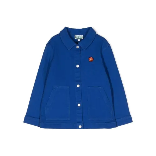 KENZO Куртки и Пальто FW23 Синий Детский