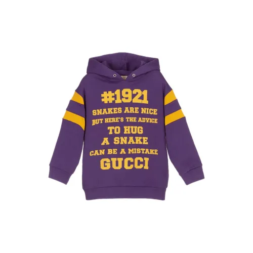 GUCCI Фиолетовый Kids Свитшоты