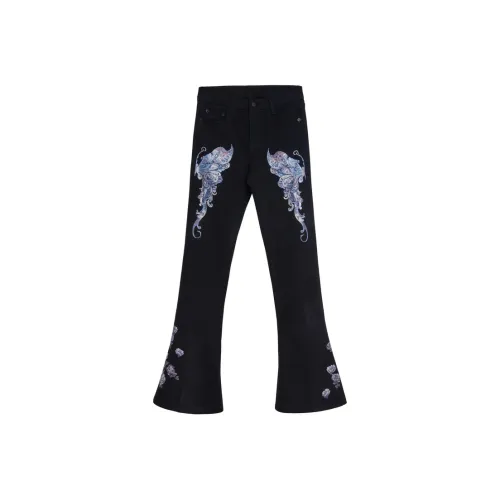 TCH Черные Женские Джинсы