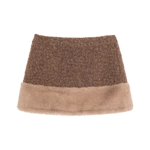 Ouyang Повседневные короткие юбки для женщин