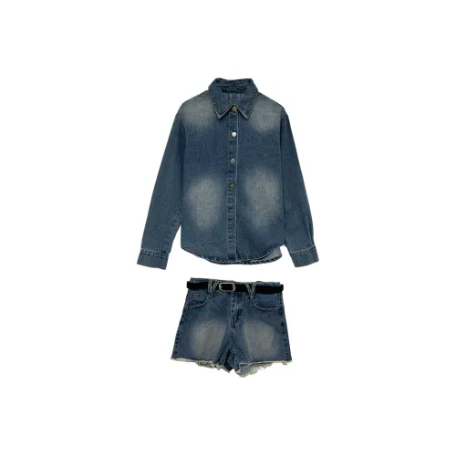 Icicofficial Повседневный костюм женский синий