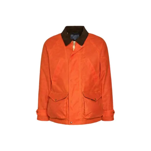 MANIFATTURA CECCARELLI Кабан Куртки и Пальто Мужской Оранжевый