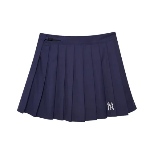 New Era x MLB Base Logo Повседневные короткие юбки Женские Темно-синий