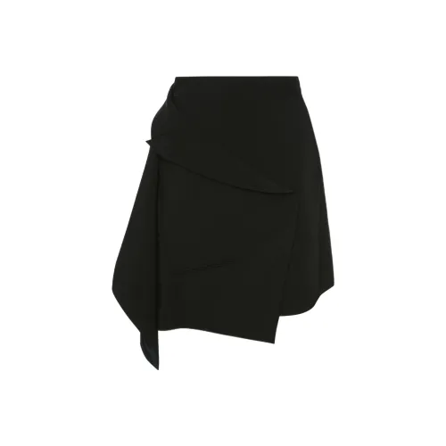 Alexander McQueen Черные Женские Повседневные Длинные Юбки