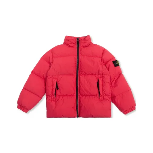 STONE ISLAND Пуховик Красный Детский