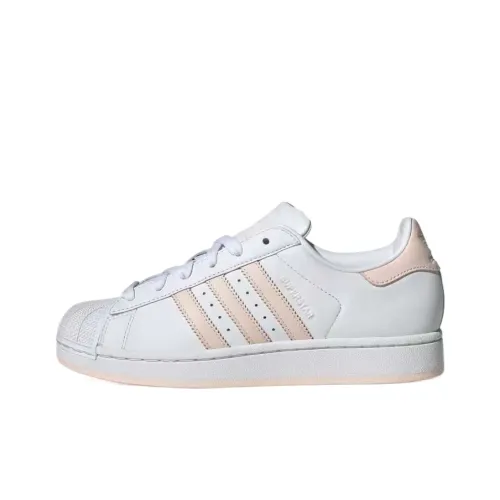 Adidas Originals Superstar 2 Low Топ Скейтборд Кроссовки Унисекс Белый Розовый