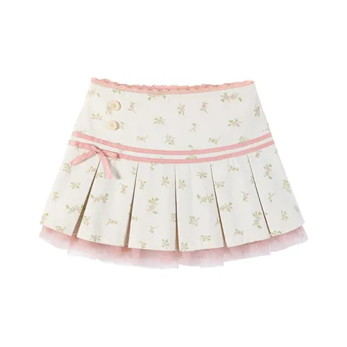 Meat Meat Small Cherries Повседневные короткие юбки Женские