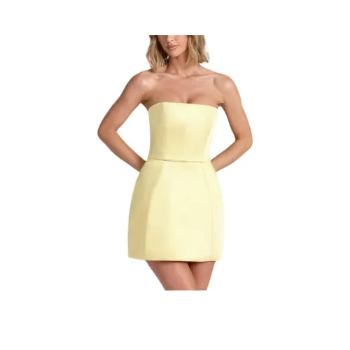 OH POLLY HAISLEY Без рукавов Платье Женское Лимон Sherbet Лимон Напиток