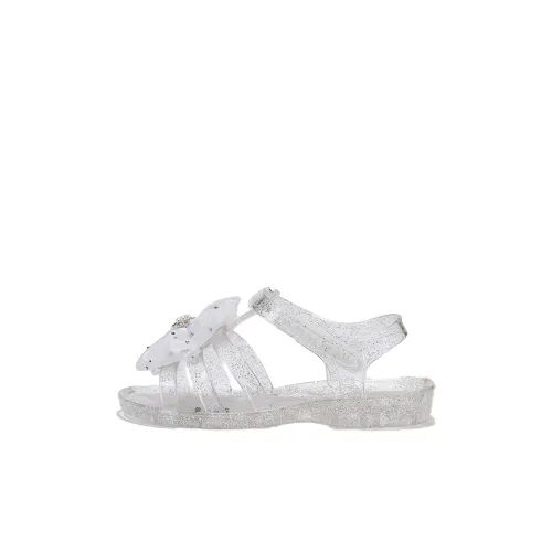 DAVE BELLA Противоскользящие Устойчивые к истиранию Дышащие Детские Сандалии Кристально-Серебряные для Детей 3-7 лет