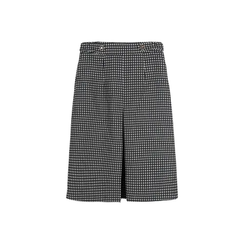 MISSSHINE Черная Женская Повседневная Длинная Юбка