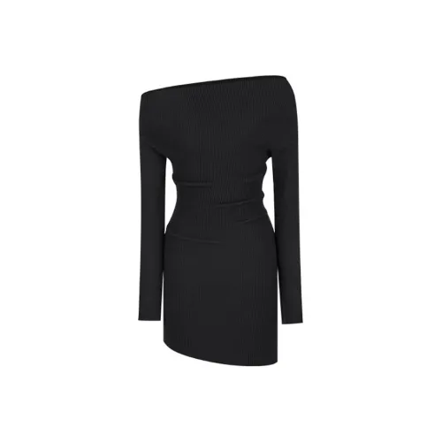 PZGE Длинное платье с длинным рукавом женское