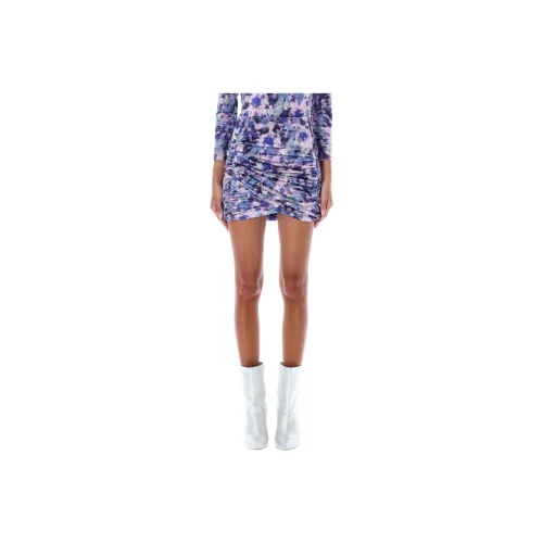 ISABEL MARANT Фиолетовый Женские Повседневные Короткие Юбки