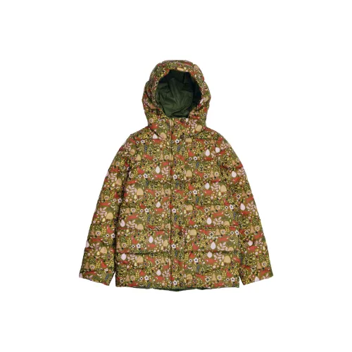 BARBOUR Детская одежда SS24 Bracken С принтом ушитая куртка Куртки и пальто Детский Зеленый