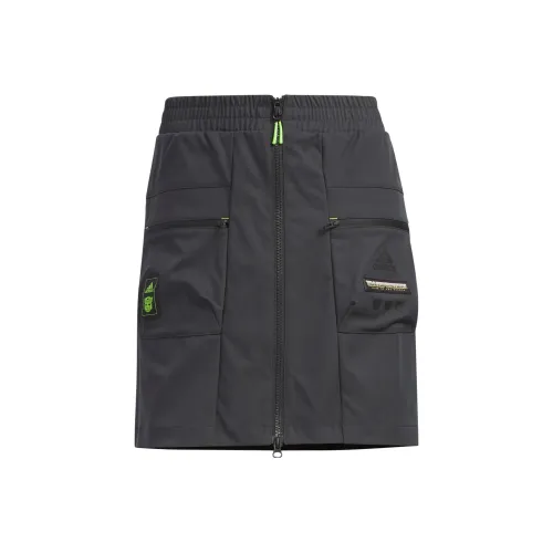 Adidas X Трансформеры Co Branded SERIES Угольно-черный Женские Короткие Юбки Карго
