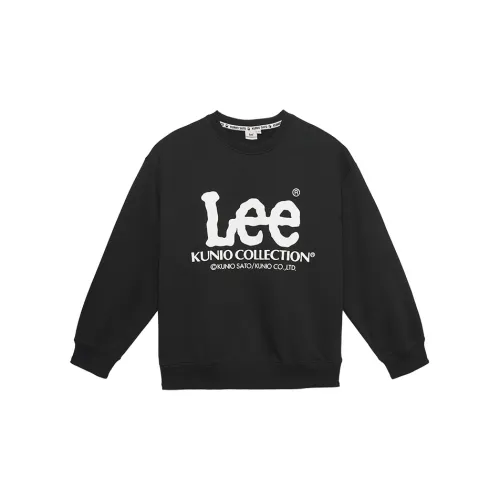 Lee совместный бренд модель Американский Свитшот Подростки