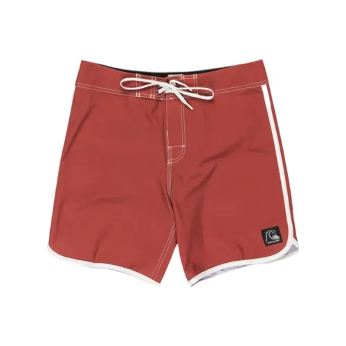 Quiksilver Мужские шорты для пляжа бордового цвета