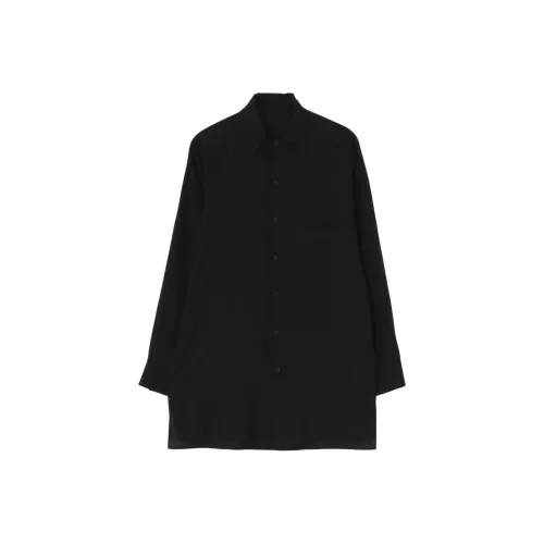 Yohji Yamamoto Рубашка Мужская Черная