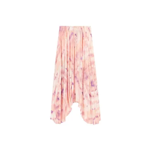 Maje Capsule Casual Long Skirt Women's Pink