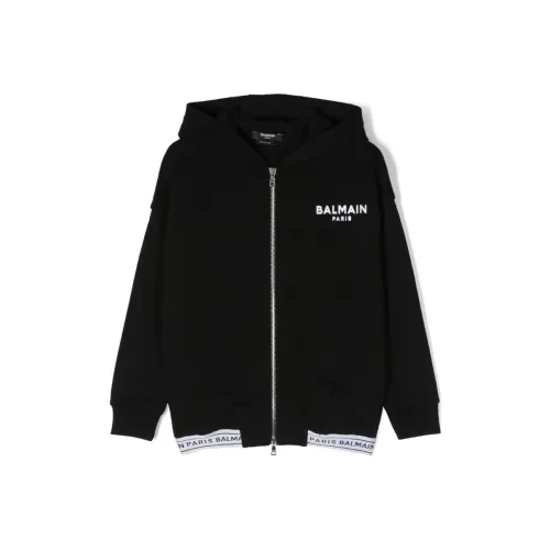 BALMAIN Черный Kids Свитшоты