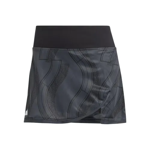 Adidas Повседневные короткие юбки Женские Угольно-черный