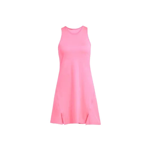 Adidas Climacool Без рукавов Платье Женское Прозрачный Розовый