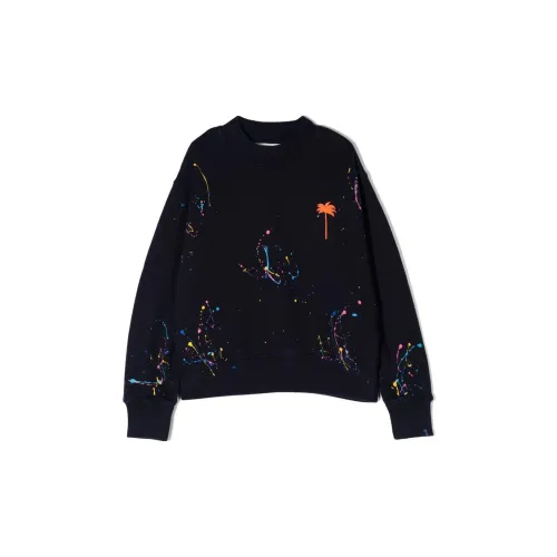 PALM ANGELS Свитшот Черный Детский