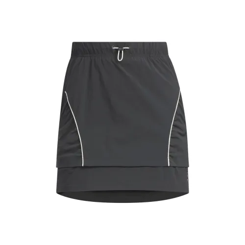 Adidas FUTURE Стиль Позиционирование Повседневная Короткая Юбка Женская Угольно-Черная