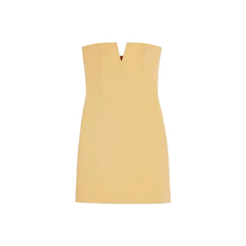 SCANLAN THEODORE Настоящий Бустьер Платье Без рукавов Платье Женское DAFFODIL Нарцисс