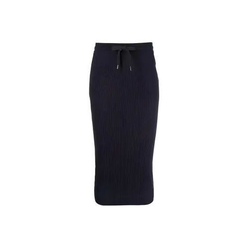 BRUNELLO CUCINELLI Повседневный Длинный Юбка Женские Черный