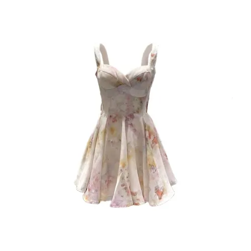 SECFLY OFFICIAL Slip Платье Женское Розовое