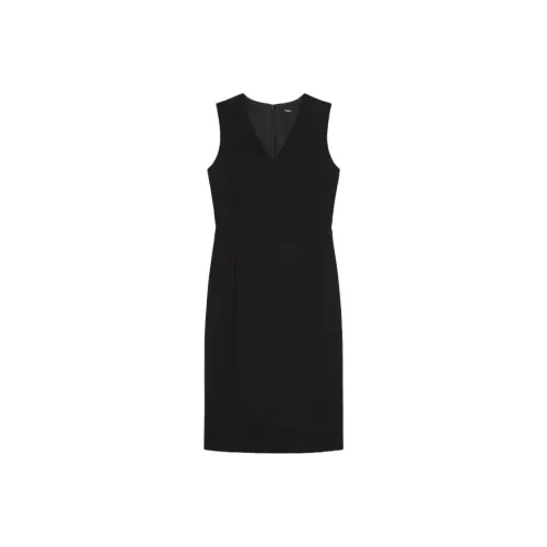 THEORY Без рукавов Платье Женское Черное