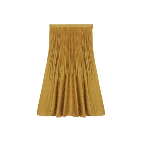 CLUB MONACO Повседневный Длинный Юбка Женские Манго Многоцветный