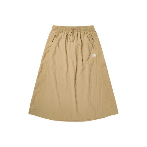 The North Face Повседневный Длинный Юбка Женские Хаки