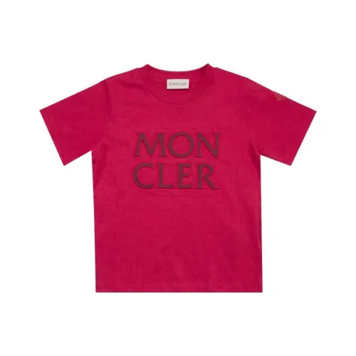 Moncler T Рубашка Женская Красная Детская