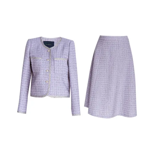 ROEYSHOUSE Комплект с юбкой Женские Светло-фиолетовый