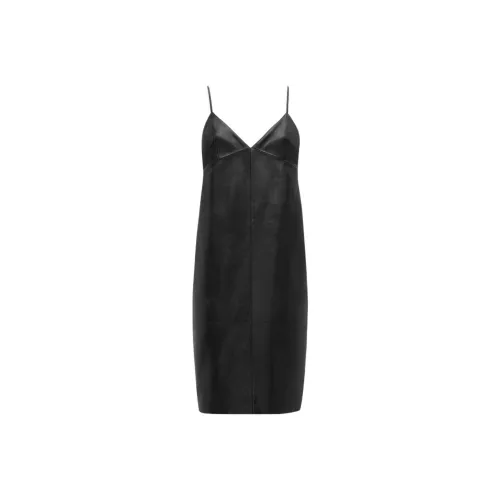 SAINT LAURENT Slip Платье Женское Черное